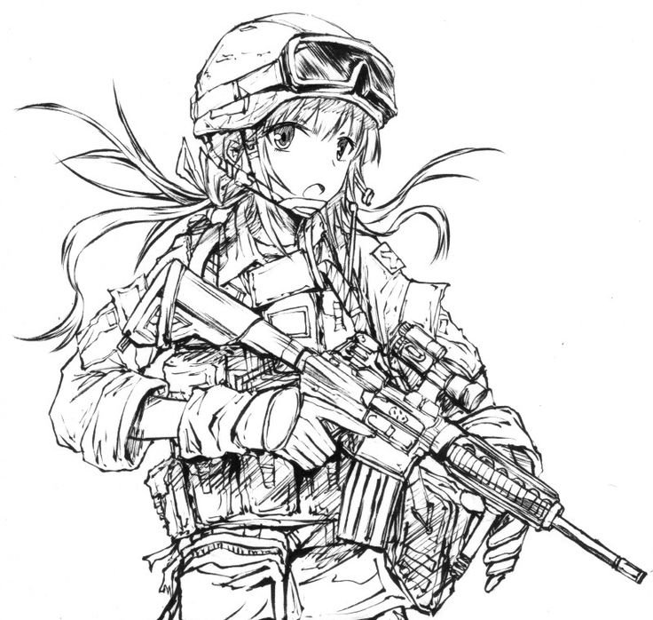 Военные рисунки