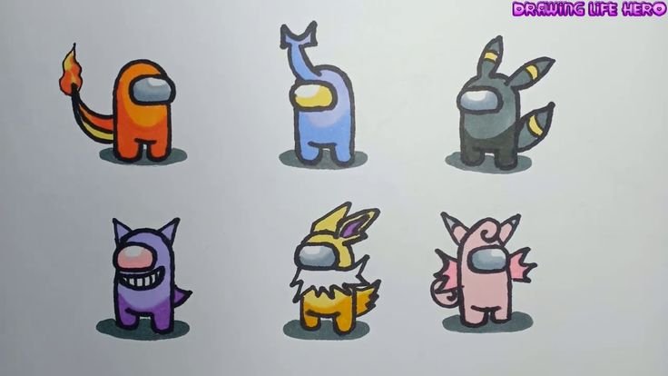 Милые рисунки из игр
