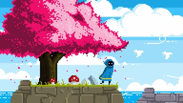 Пиксельная игра
