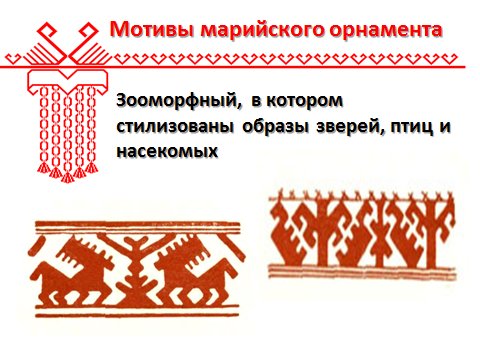 Марийский орнамент зооморфный мотив