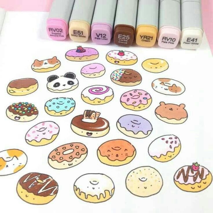 Маленькие рисунки для наклеек