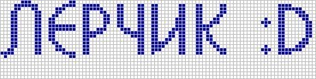 Имена по клеточкам мальчиков
