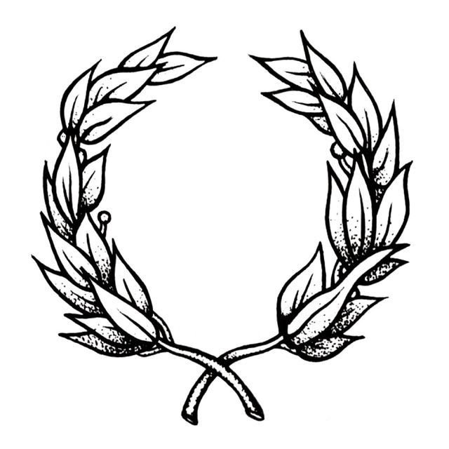Венок Fred Perry олдскул