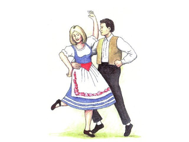 Полька рисунок для детей