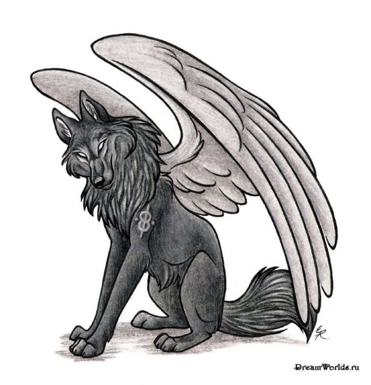 Крылатый волк Семаргл
