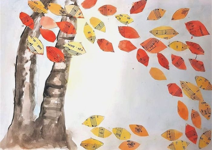 Рисунок на тему осень