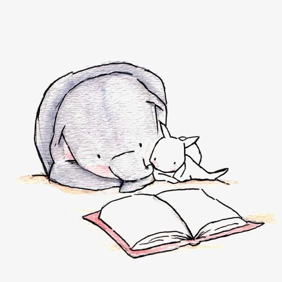 Зайчик с книжкой