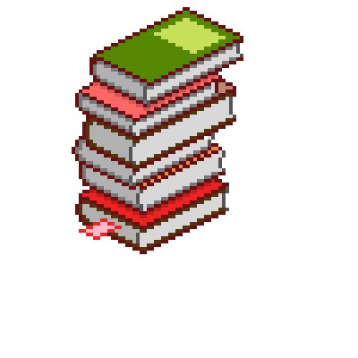 Книга пиксель арт