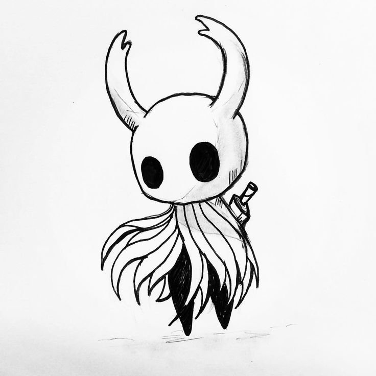 Hollow Knight эскизы