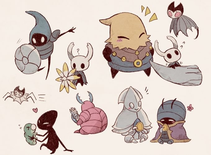 Hollow Knight персонажи