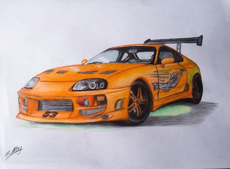 Toyota Supra a80 Paul Walker