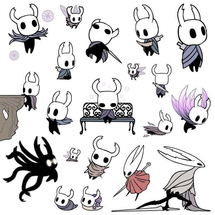 Hollow Knight персонажи