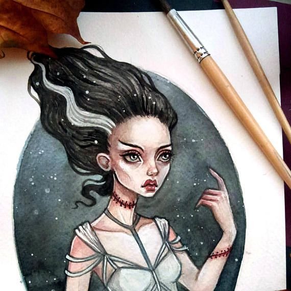 Художница Black Fury девушка