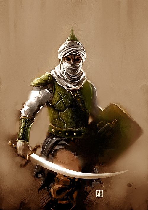 Арабский воин