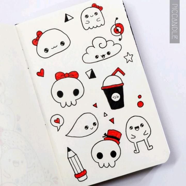 Маленькие рисуночки для блокнота