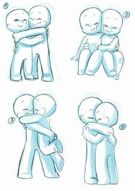Позы для рисования