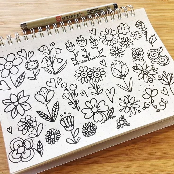 Маленькие рисуночки для блокнота