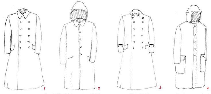 Шинель рисунок