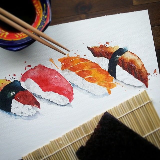 Суши для рисования