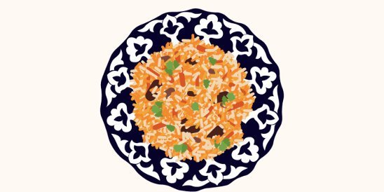 Плов рисунок