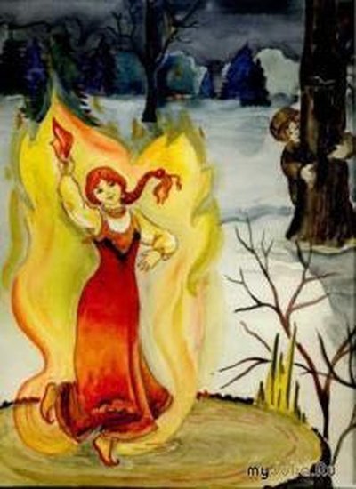 Сказы Бажова Огневушка поскакушка