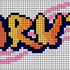 Рисование по клеточкам Наруто