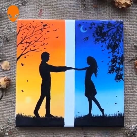 Идеи для рисунков на холсте акрилом