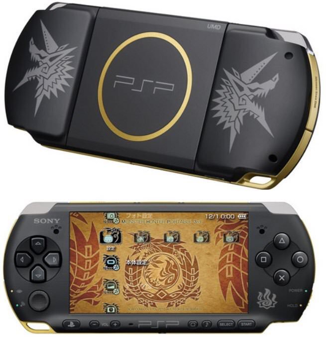 PSP 2000 Monster Hunter Edition