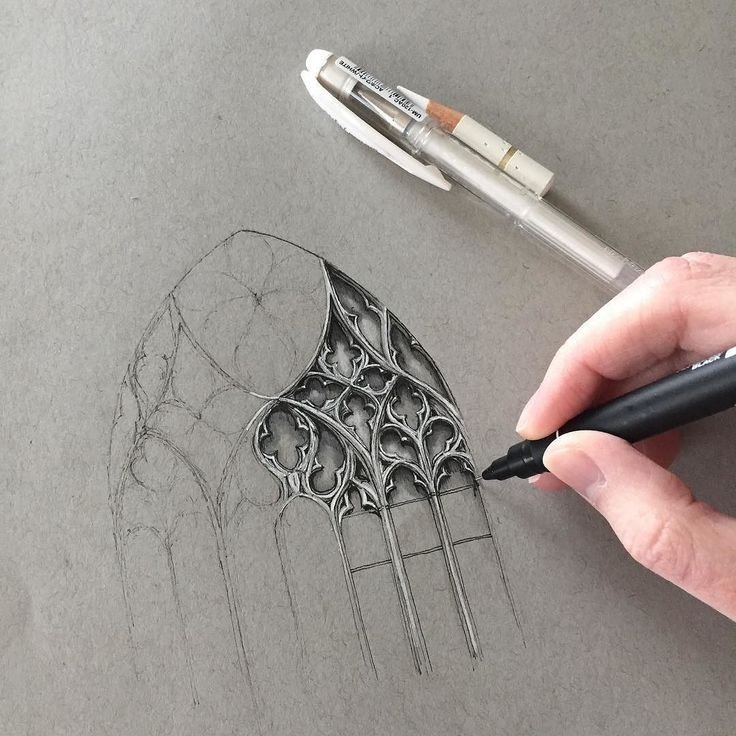 Необычные рисунки карандашом