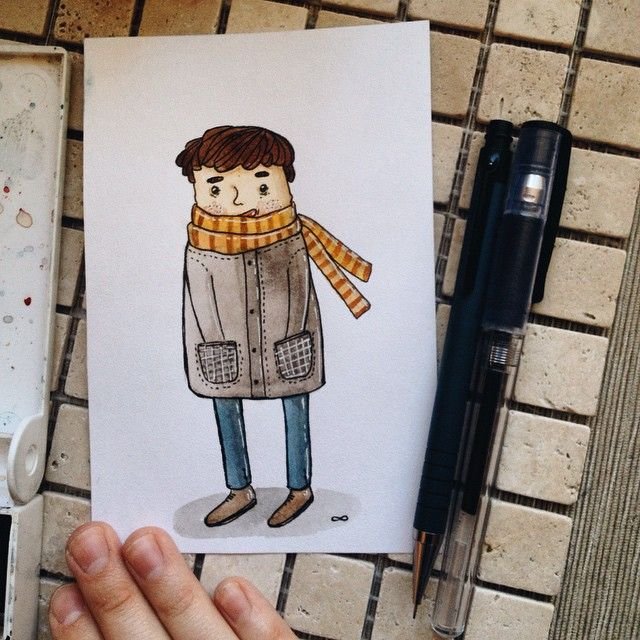 Рисунки для скетчбука
