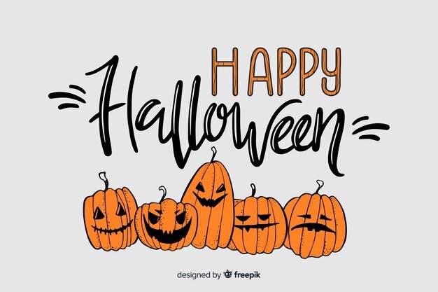 Красивая надпись Helloween