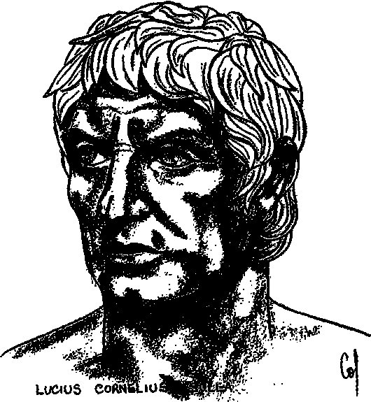 Гай Юлий Цезарь рисунок