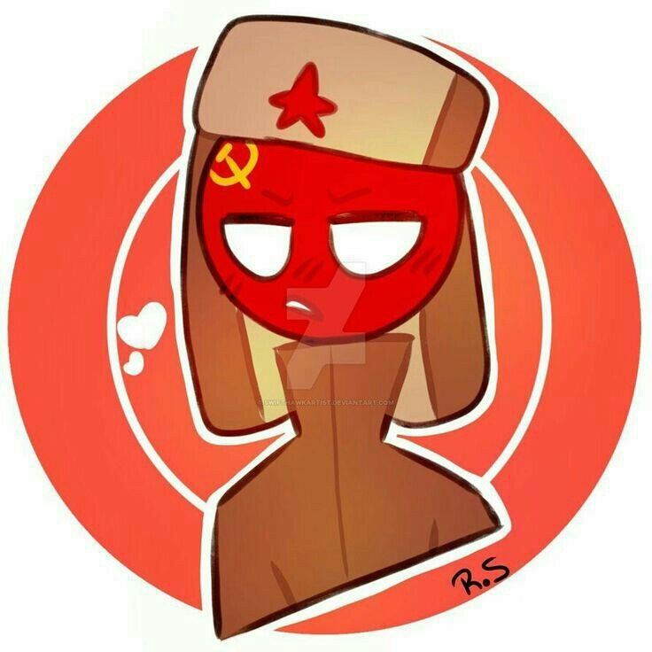 СССР В виде человека Countryhumans