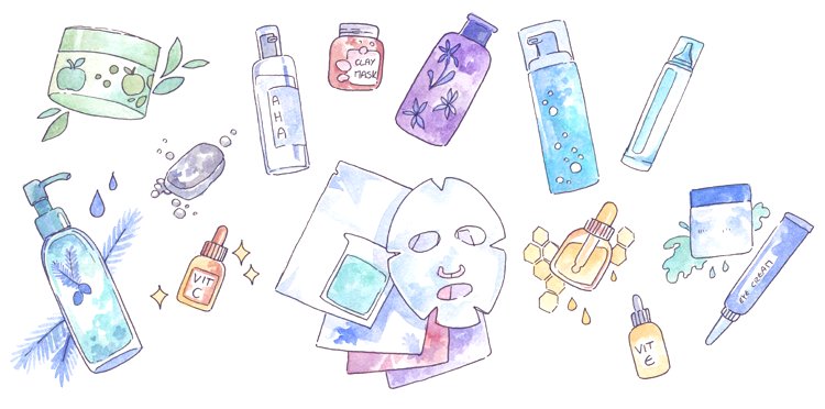Косметика рисунок