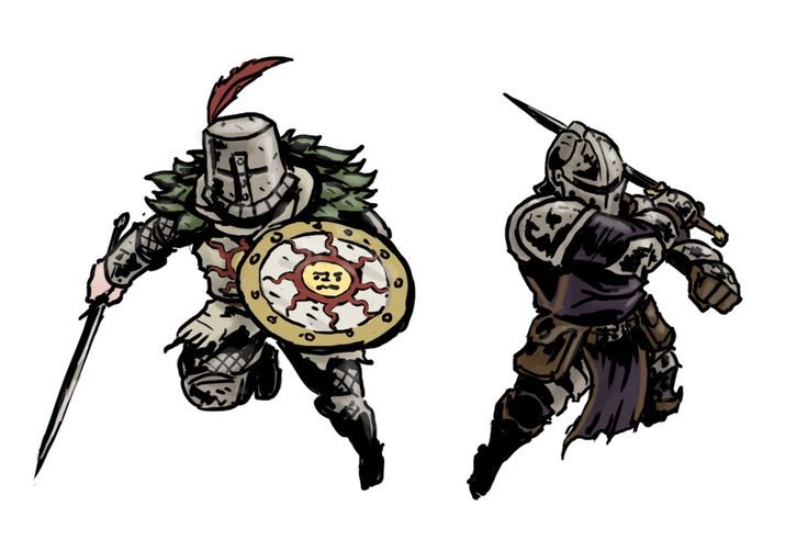 Darkest Dungeon рыцарь