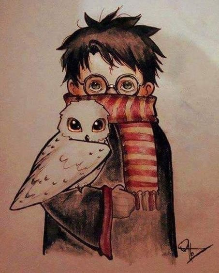 Гарри Поттер рисунки для срисовки