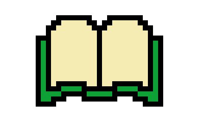 Книга пиксель арт