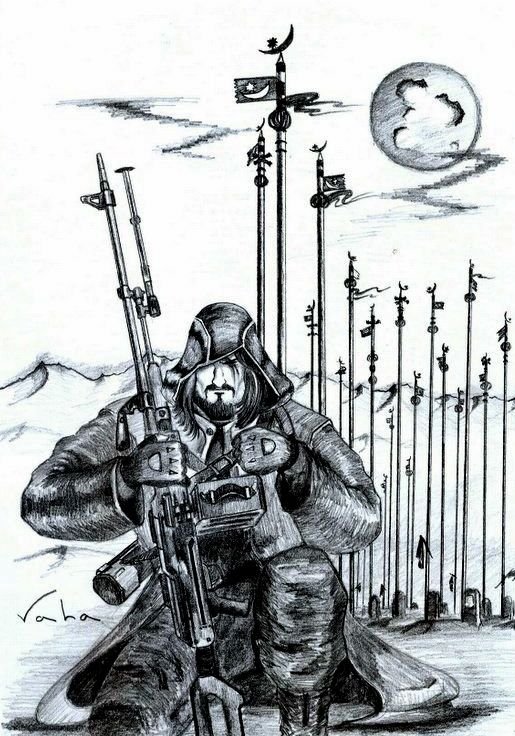 Война в Чечне рисунки
