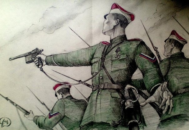 Белая гвардия Дроздовцы