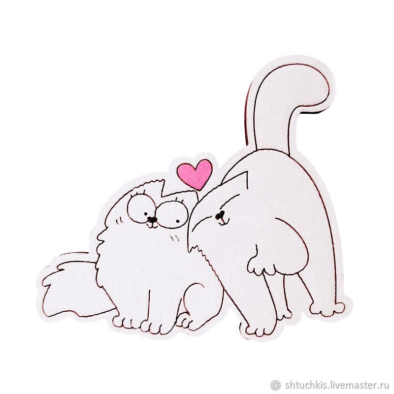 Влюбленные котики