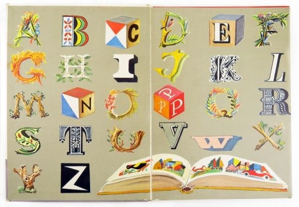 Дизайн детской книжки алфавит
