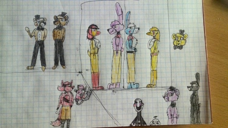 Рисунки ФНАФ