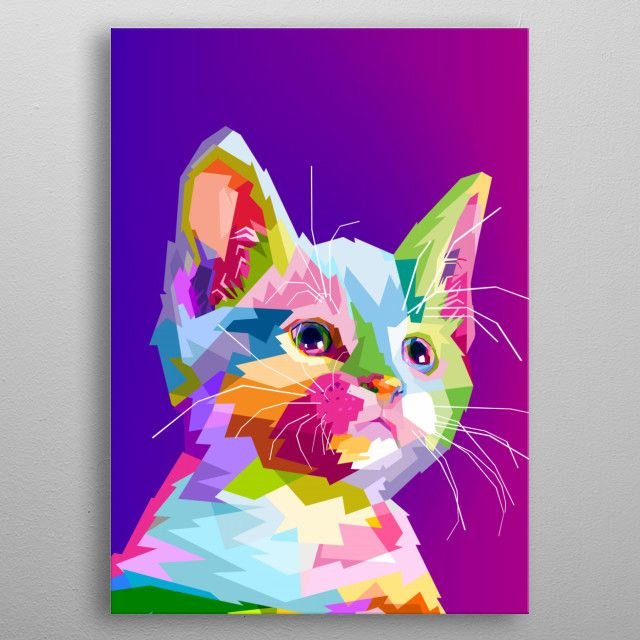 Кот арт