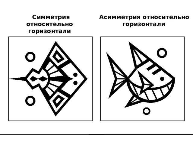 Ассиметричные рисунки