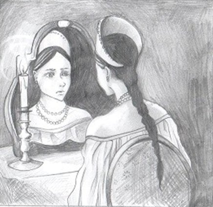Рисунок к балладе Светлана Жуковского