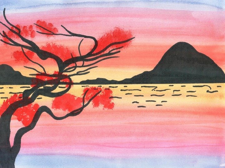 Простые пейзажи для рисования