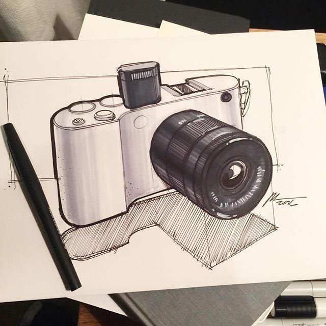 Полароиды рисунки маркерами