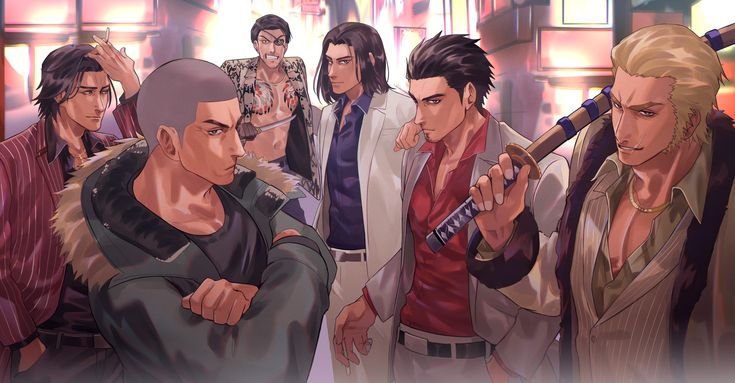 Yakuza арт