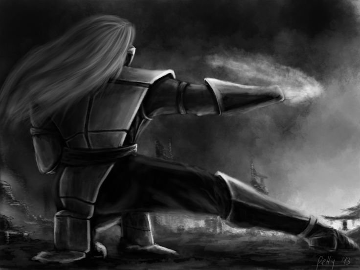 Smoke Mortal Kombat Art
