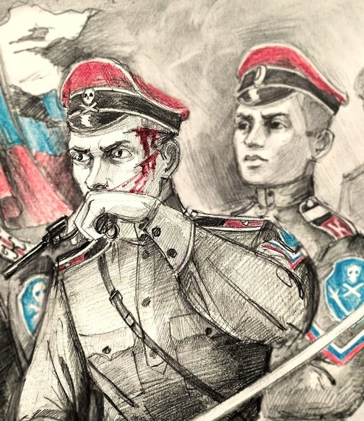 Белая гвардия корниловцы Знамя